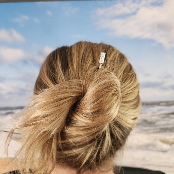 Whispervine Stainless Steel Hair Stick - Picture 3 of 5